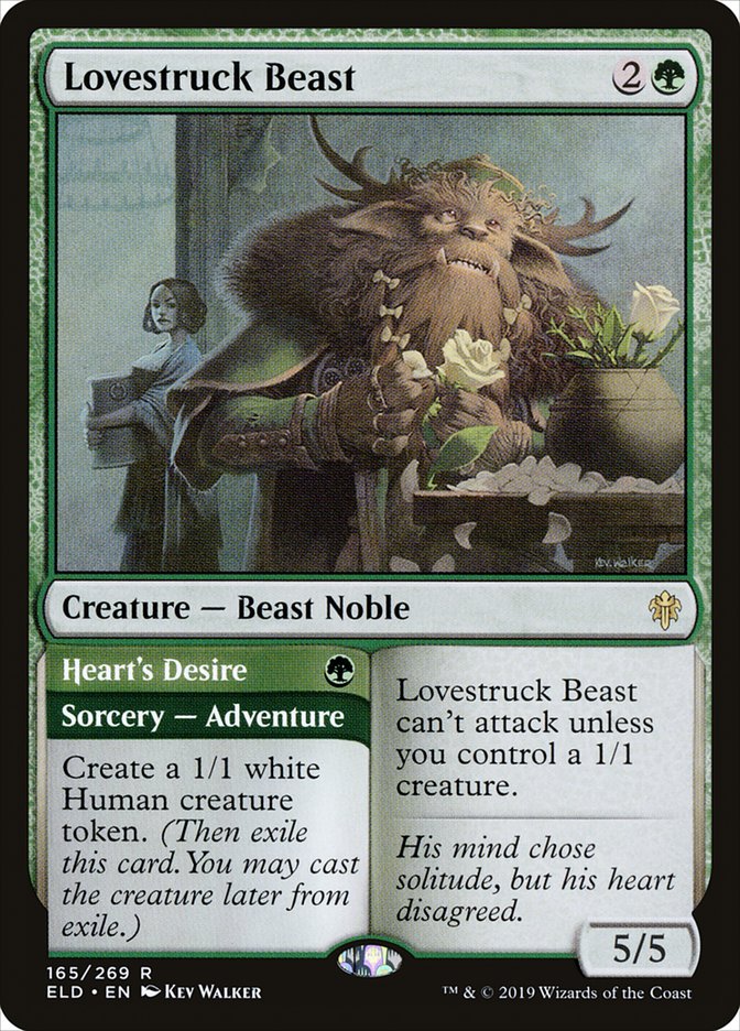 Lovestruck Beast // Heart's Desire [Throne of Eldraine] | Game Master's Emporium (The New GME)