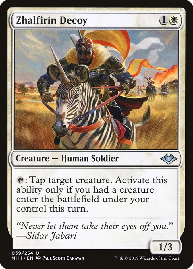 Zhalfirin Decoy [Modern Horizons] | Game Master's Emporium (The New GME)