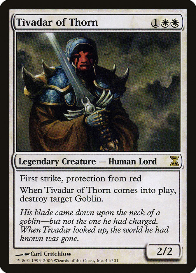 Tivadar of Thorn [Time Spiral] | Game Master's Emporium (The New GME)