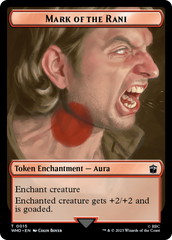 Human Noble // Mark of the Rani Double-Sided Token [Doctor Who Tokens] | Game Master's Emporium (The New GME)
