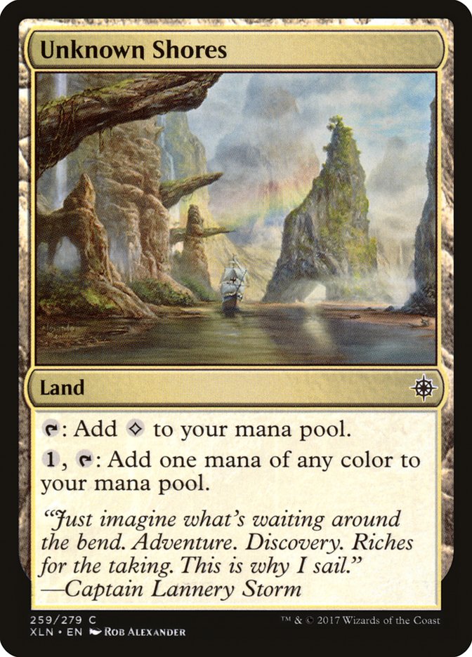 Unknown Shores [Ixalan] | Game Master's Emporium (The New GME)