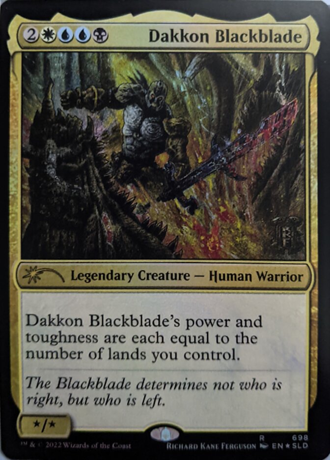 Dakkon Blackblade [Secret Lair Drop Promos] | Game Master's Emporium (The New GME)