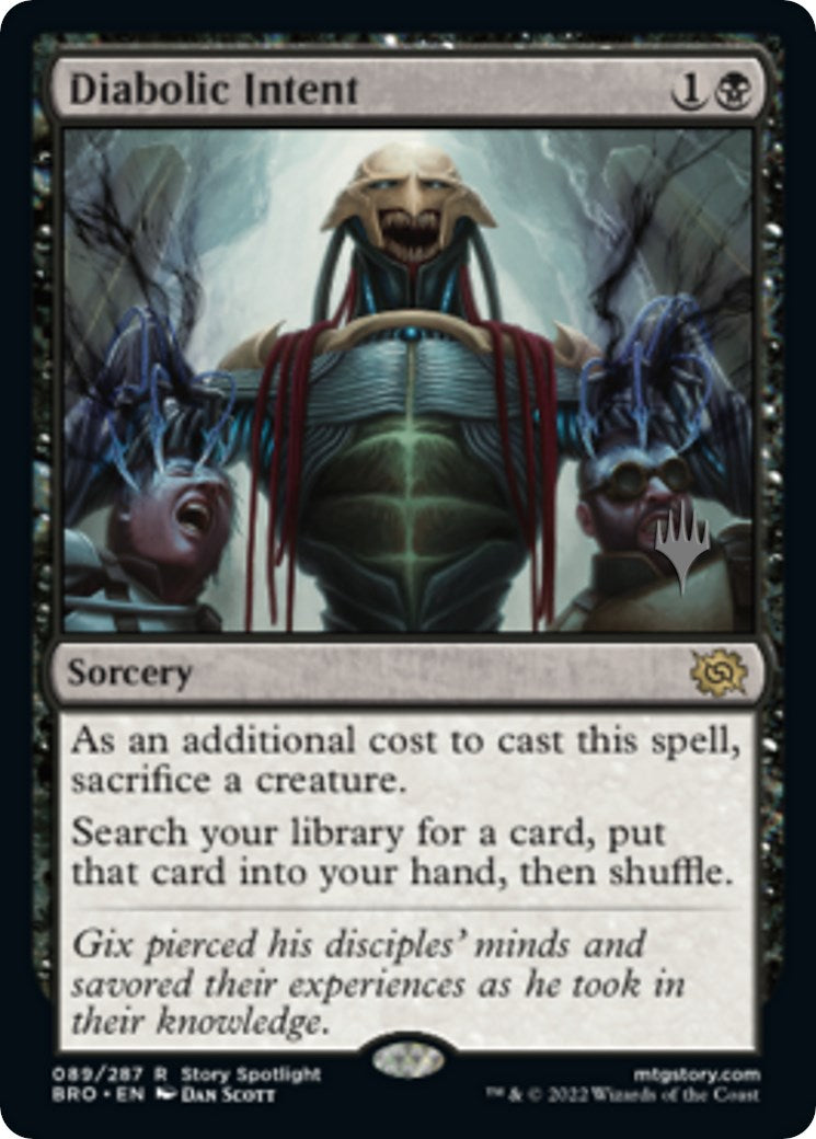 Diabolic Intent (Promo Pack) [The Brothers' War Promos] | Game Master's Emporium (The New GME)