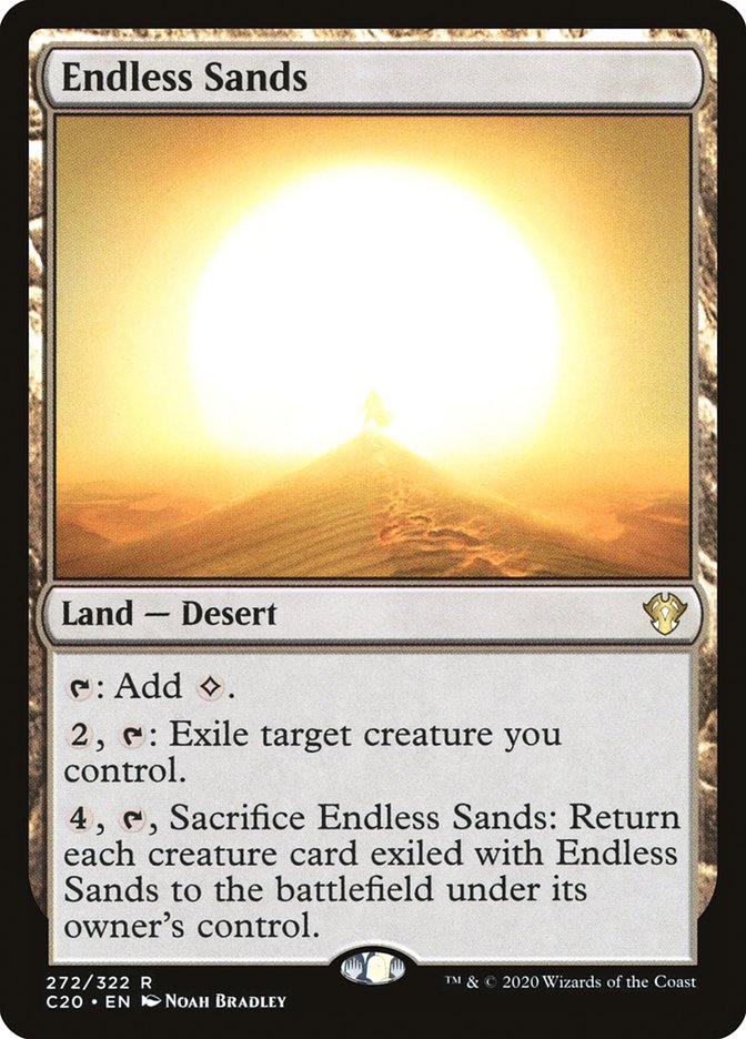 Endless Sands [Commander 2020] | Game Master's Emporium (The New GME)