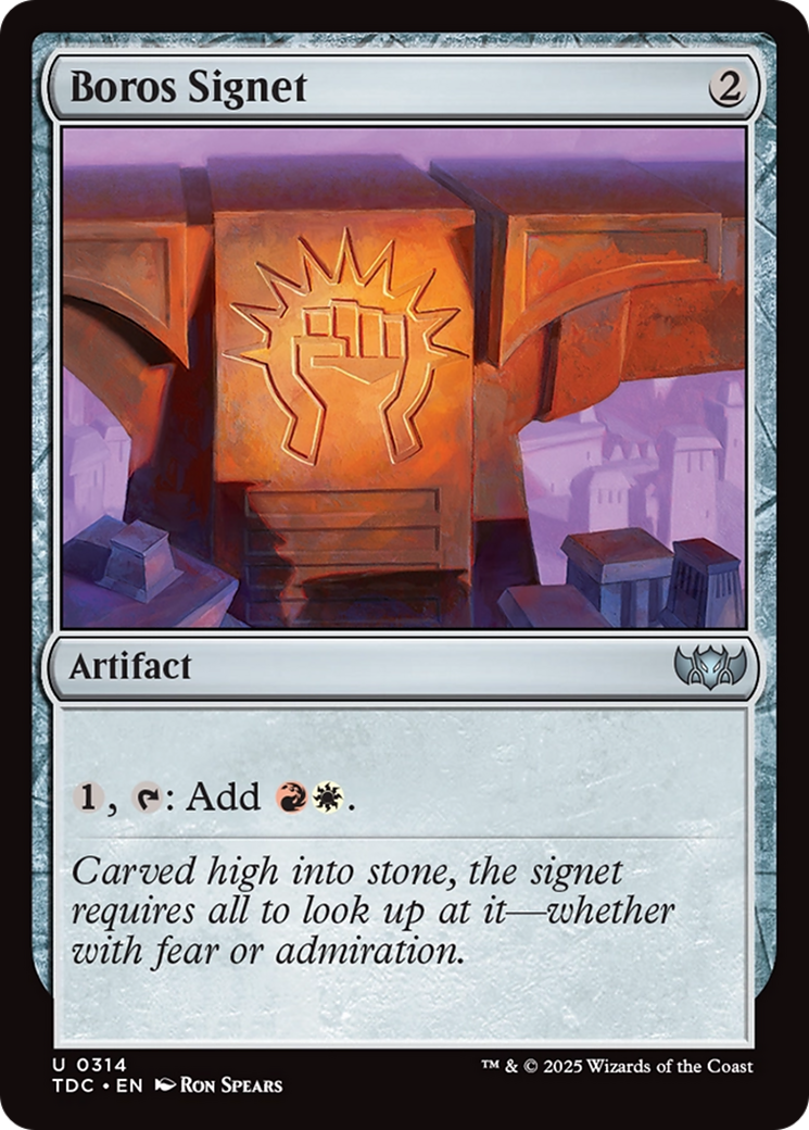 Boros Signet [Tarkir: Dragonstorm Commander] | Game Master's Emporium (The New GME)