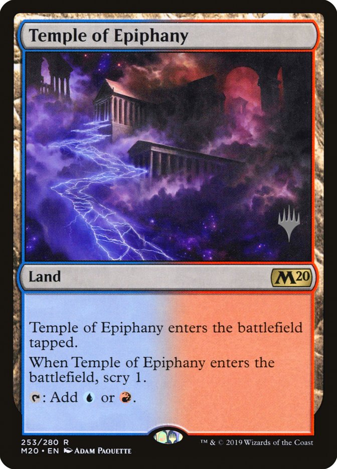 Temple of Epiphany (Promo Pack) [Core Set 2020 Promos] | Game Master's Emporium (The New GME)