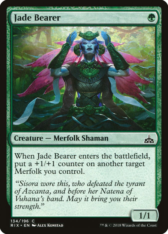 Jade Bearer [Rivals of Ixalan] | Game Master's Emporium (The New GME)