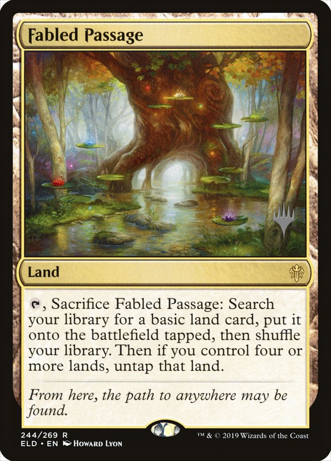 Fabled Passage (Promo Pack) [Throne of Eldraine Promos] | Game Master's Emporium (The New GME)