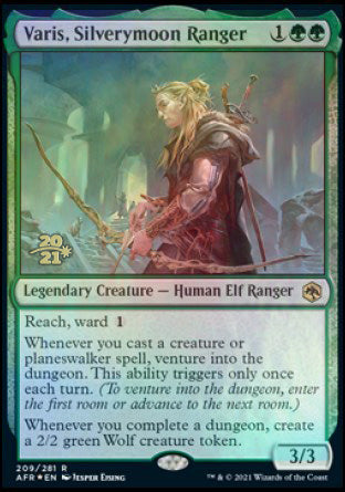 Varis, Silverymoon Ranger [Dungeons & Dragons: Adventures in the Forgotten Realms Prerelease Promos] | Game Master's Emporium (The New GME)