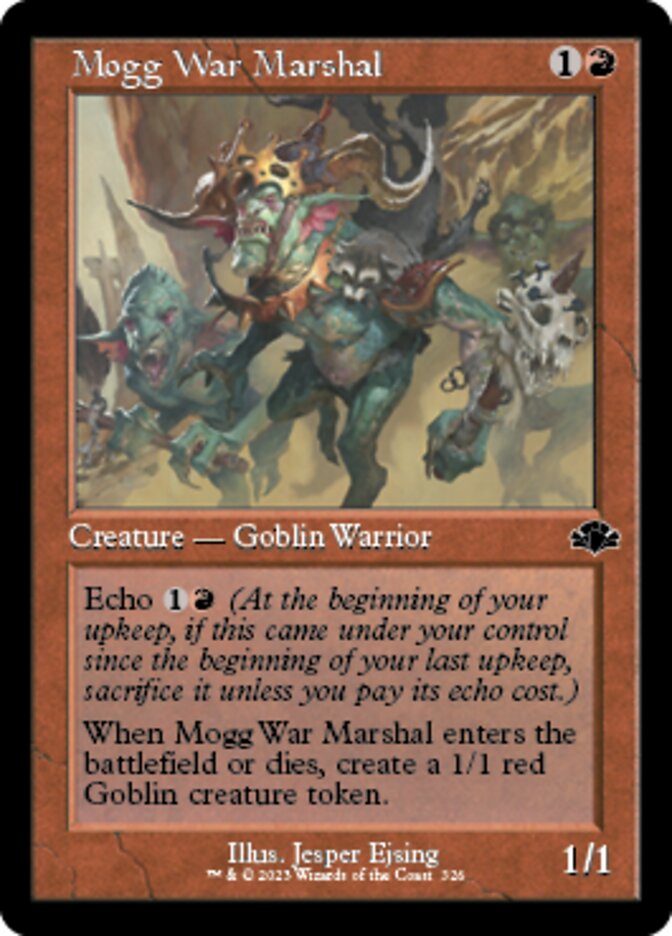 Mogg War Marshal (Retro) [Dominaria Remastered] | Game Master's Emporium (The New GME)