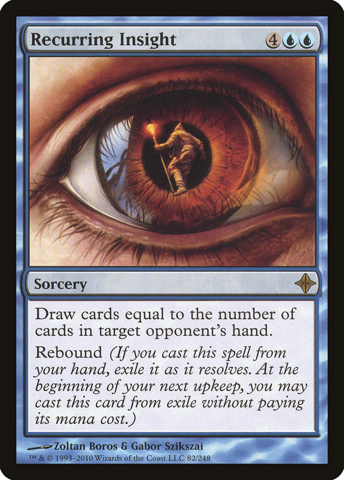 Recurring Insight [Rise of the Eldrazi] | Game Master's Emporium (The New GME)