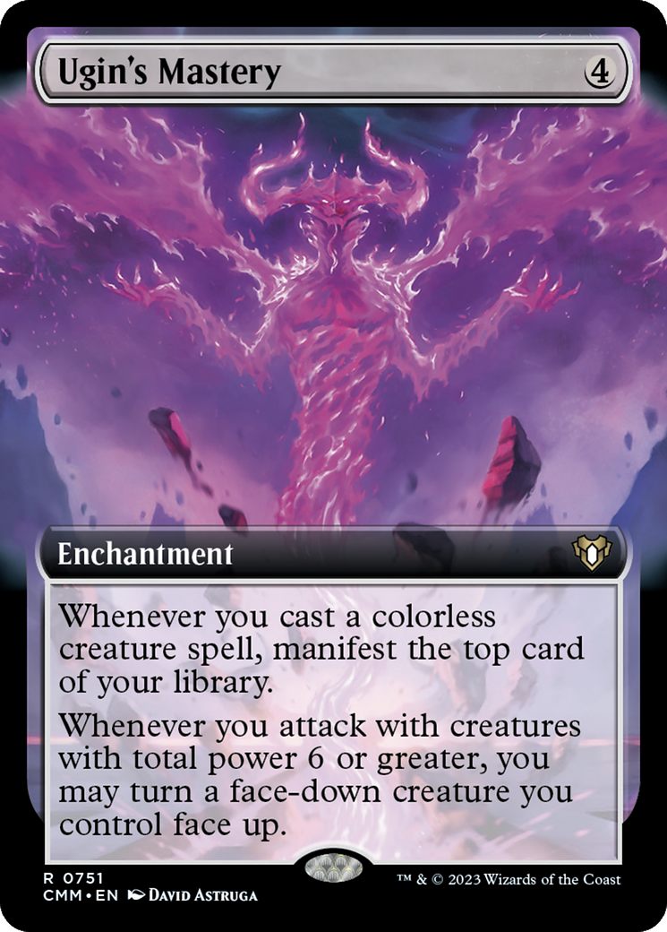 Ugin's Mastery (Extended Art) [Commander Masters] | Game Master's Emporium (The New GME)