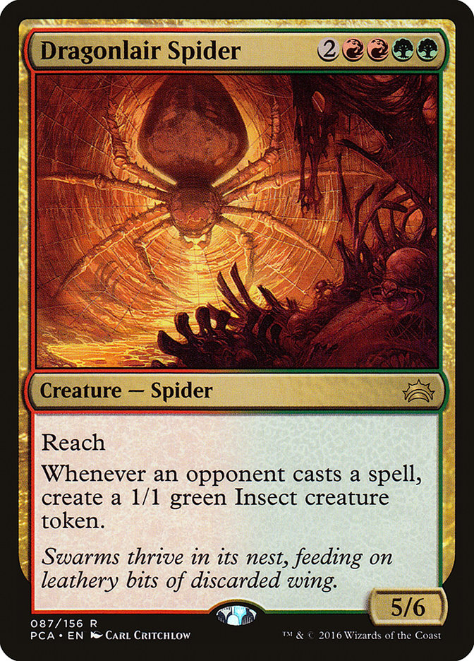 Dragonlair Spider [Planechase Anthology] | Game Master's Emporium (The New GME)