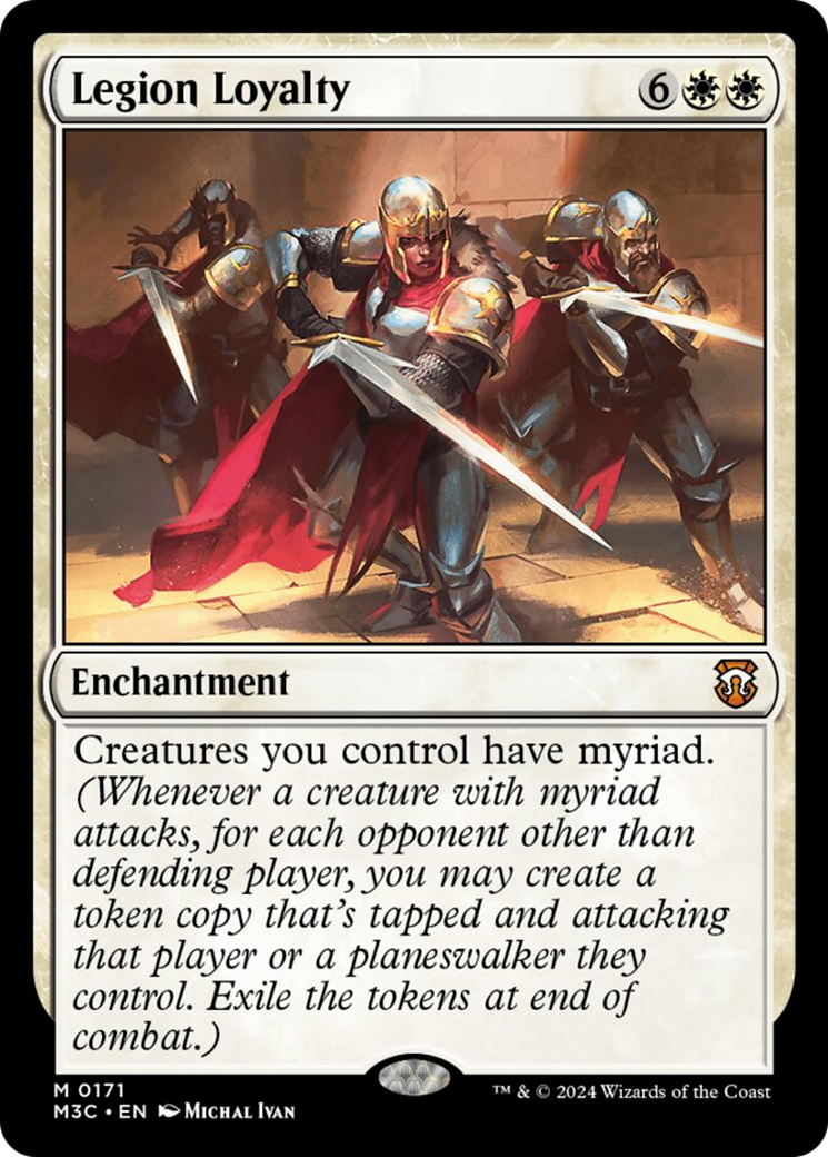 Legion Loyalty (Ripple Foil) [Modern Horizons 3 Commander] | Game Master's Emporium (The New GME)