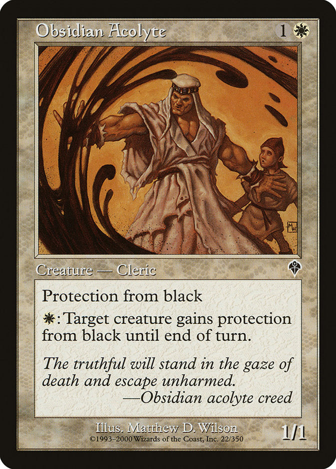 Obsidian Acolyte [Invasion] | Game Master's Emporium (The New GME)