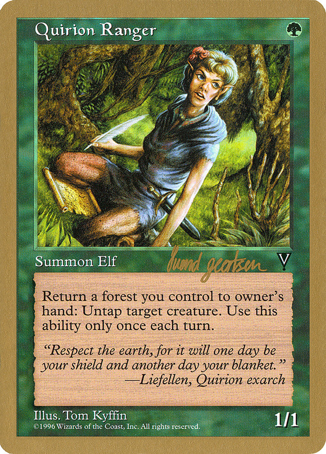 Quirion Ranger (Svend Geertsen) [World Championship Decks 1997] | Game Master's Emporium (The New GME)