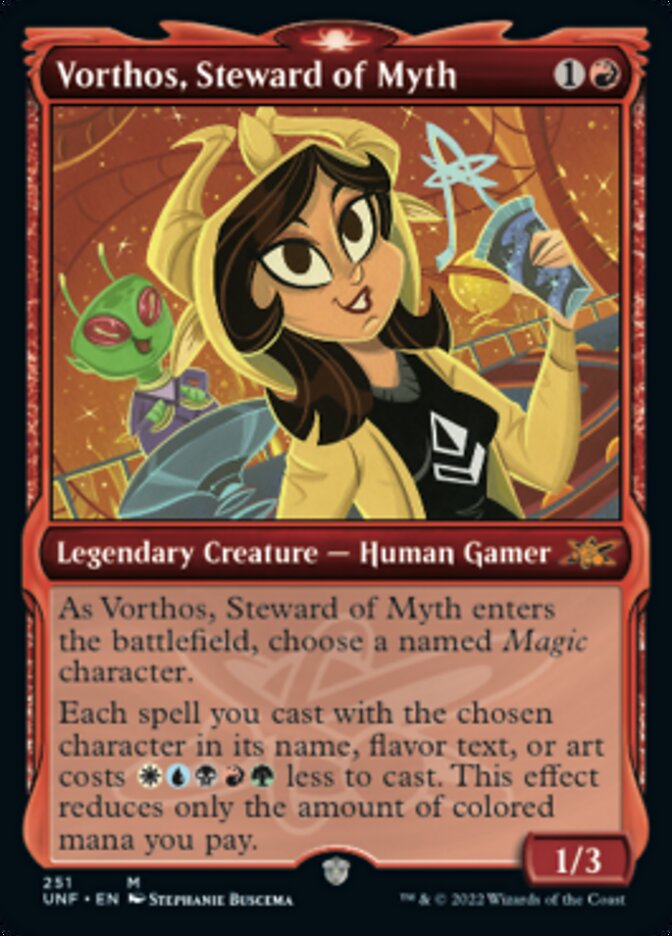 Vorthos, Steward of Myth (Showcase) [Unfinity] | Game Master's Emporium (The New GME)