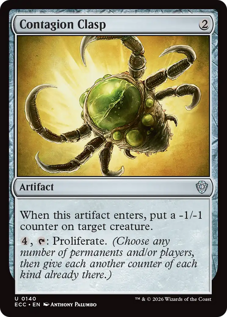 Contagion Clasp [Lorwyn Eclipsed Commander] | Game Master's Emporium (The New GME)