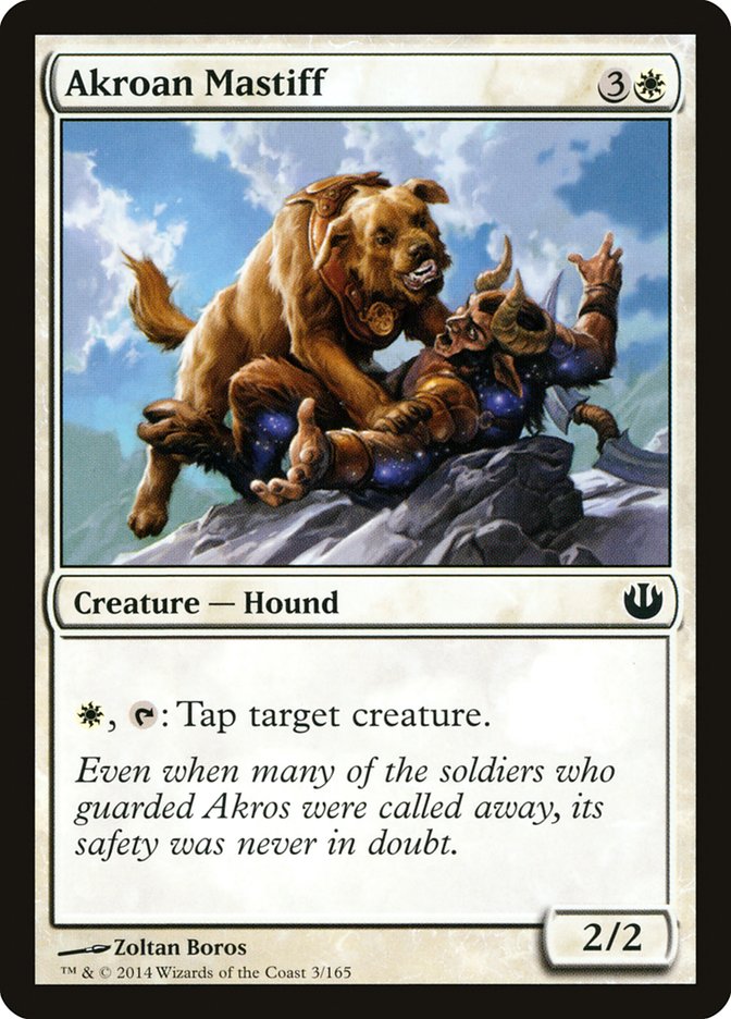 Akroan Mastiff [Journey into Nyx] | Game Master's Emporium (The New GME)