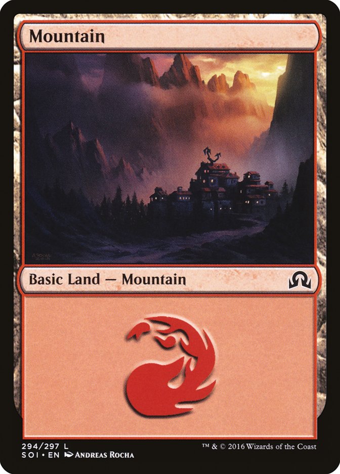 Mountain (294) [Shadows over Innistrad] | Game Master's Emporium (The New GME)