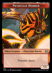 Phyrexian Mite (011) // Phyrexian Horror (004) Double-Sided Token [Phyrexia: All Will Be One Tokens] | Game Master's Emporium (The New GME)