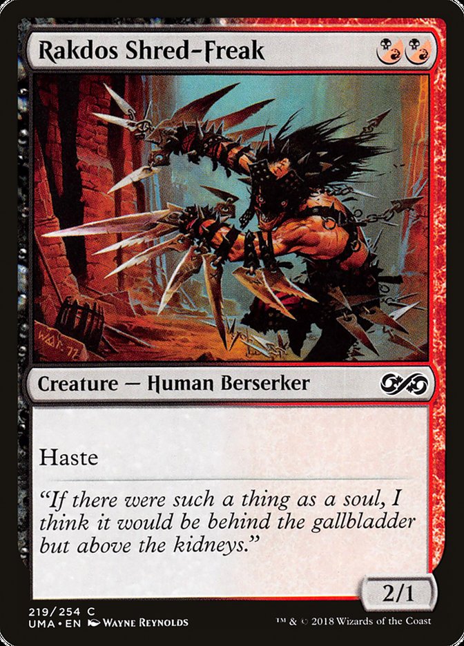 Rakdos Shred-Freak [Ultimate Masters] | Game Master's Emporium (The New GME)