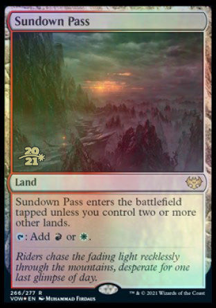 Sundown Pass [Innistrad: Crimson Vow Prerelease Promos] | Game Master's Emporium (The New GME)
