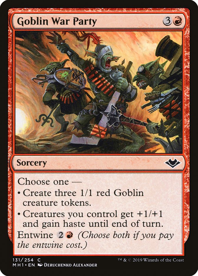 Goblin War Party [Modern Horizons] | Game Master's Emporium (The New GME)