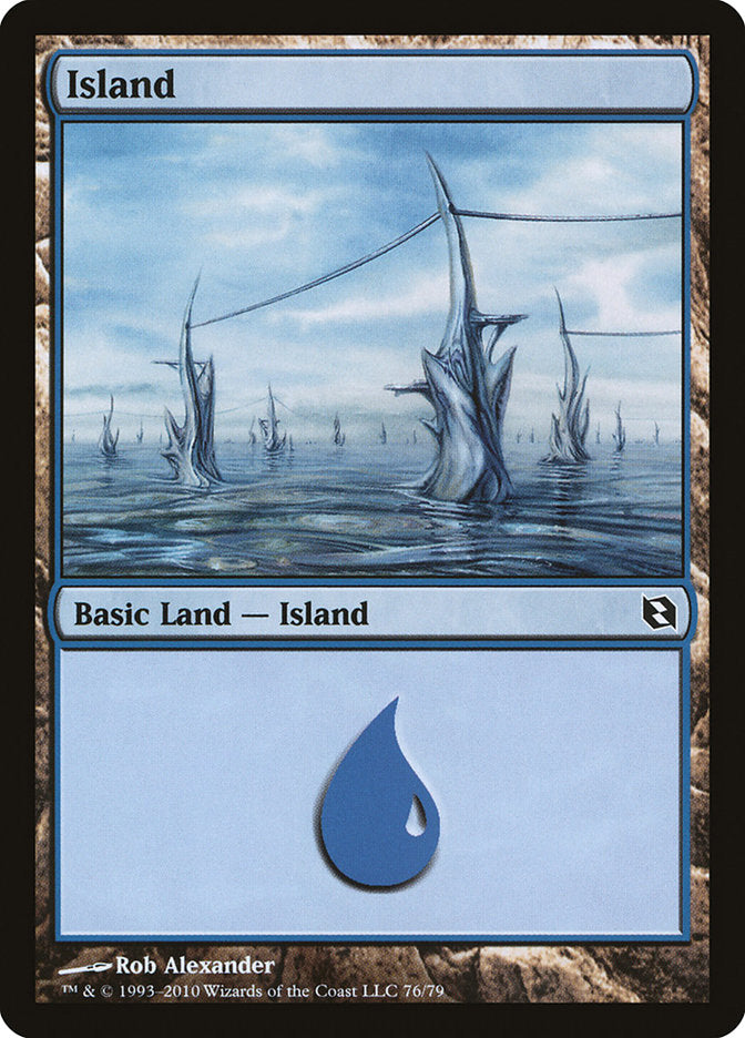 Island (76) [Duel Decks: Elspeth vs. Tezzeret] | Game Master's Emporium (The New GME)