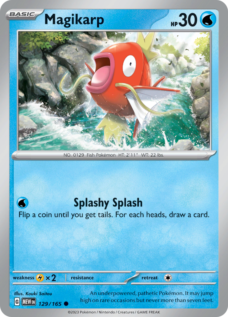 Magikarp (129/165) [Scarlet & Violet 151] | Game Master's Emporium (The New GME)