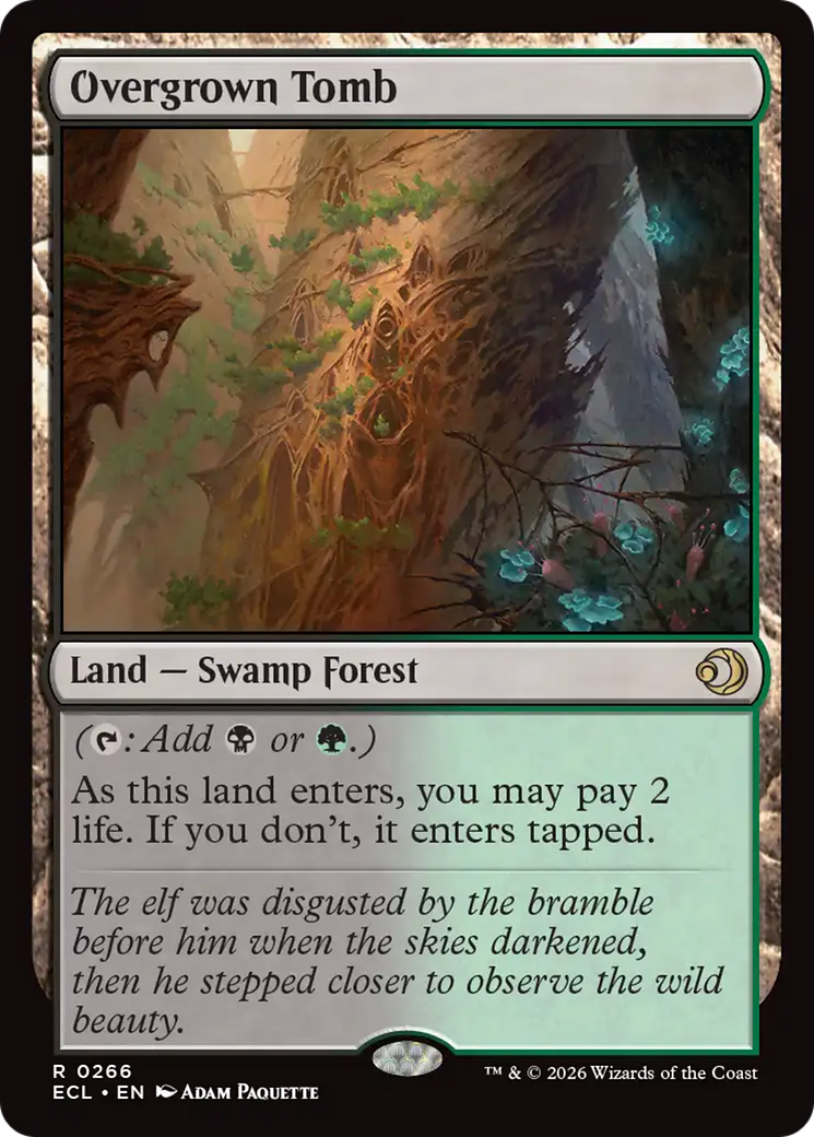 Overgrown Tomb [Lorwyn Eclipsed] | Game Master's Emporium (The New GME)