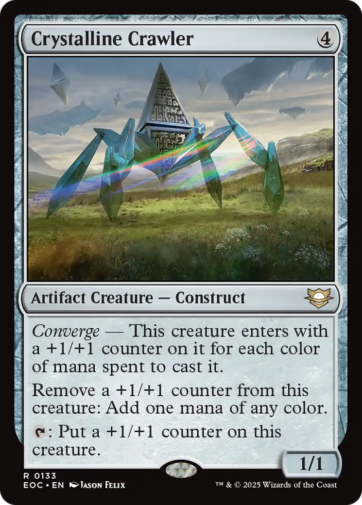 Crystalline Crawler [Edge of Eternities Commander] | Game Master's Emporium (The New GME)