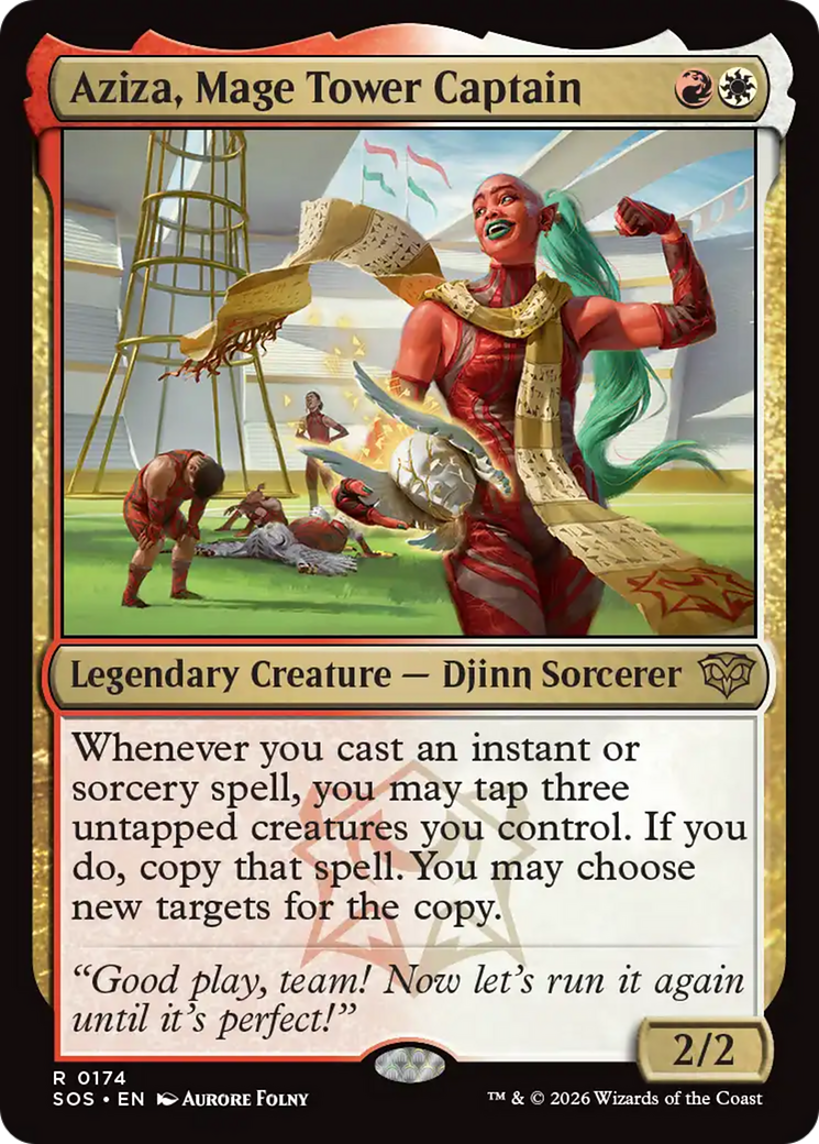 Aziza, Mage Tower Captain [Secrets of Strixhaven] | Game Master's Emporium (The New GME)