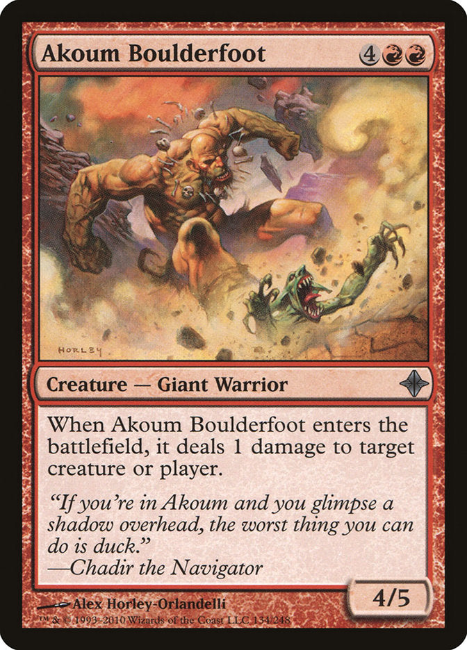 Akoum Boulderfoot [Rise of the Eldrazi] | Game Master's Emporium (The New GME)