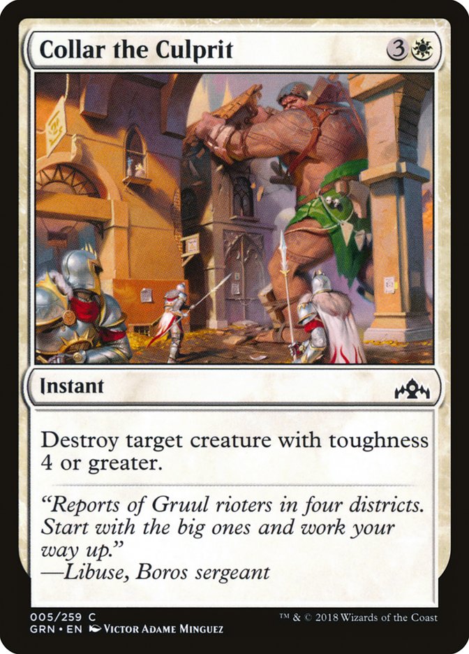 Collar the Culprit [Guilds of Ravnica] | Game Master's Emporium (The New GME)