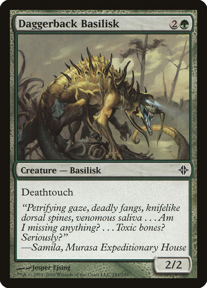 Daggerback Basilisk [Rise of the Eldrazi] | Game Master's Emporium (The New GME)