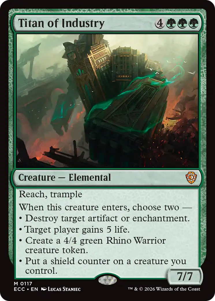 Titan of Industry [Lorwyn Eclipsed Commander] | Game Master's Emporium (The New GME)