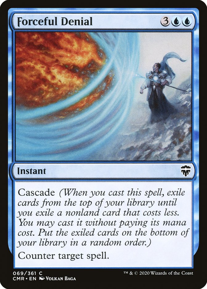Forceful Denial [Commander Legends] | Game Master's Emporium (The New GME)