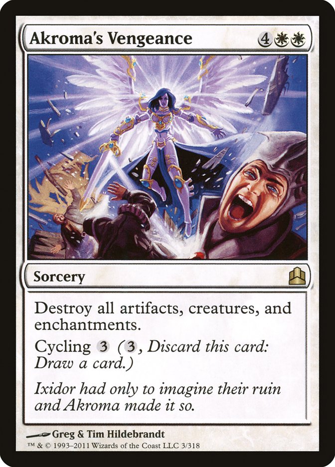 Akroma's Vengeance [Commander 2011] | Game Master's Emporium (The New GME)