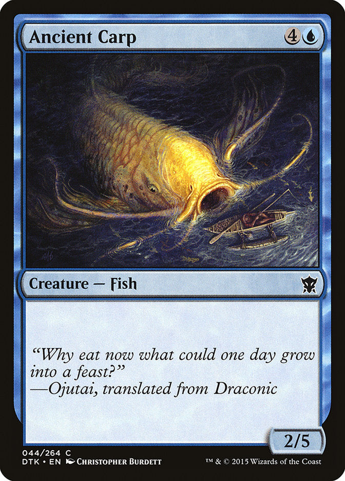 Ancient Carp [Dragons of Tarkir] | Game Master's Emporium (The New GME)