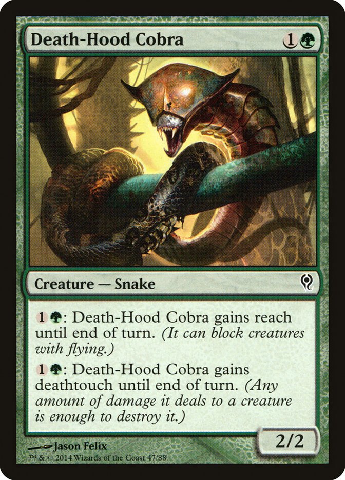 Death-Hood Cobra [Duel Decks: Jace vs. Vraska] | Game Master's Emporium (The New GME)