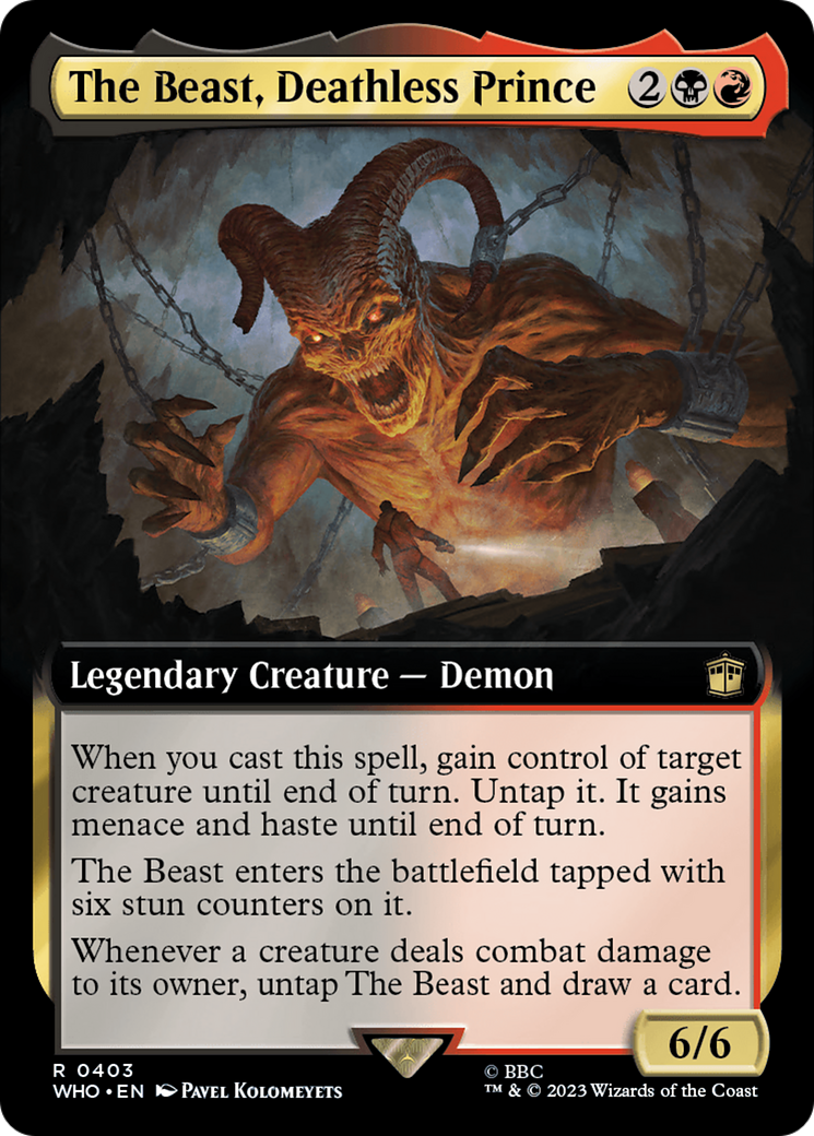 The Beast, Deathless Prince (Extended Art) [Doctor Who] | Game Master's Emporium (The New GME)
