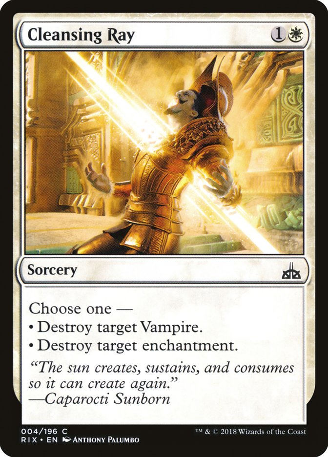 Cleansing Ray [Rivals of Ixalan] | Game Master's Emporium (The New GME)