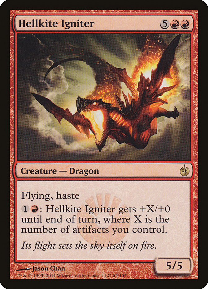 Hellkite Igniter [Mirrodin Besieged] | Game Master's Emporium (The New GME)