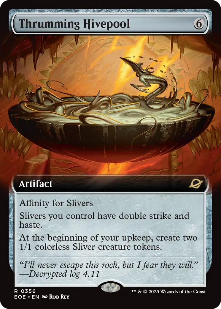 Thrumming Hivepool (Extended Art) [Edge of Eternities] | Game Master's Emporium (The New GME)