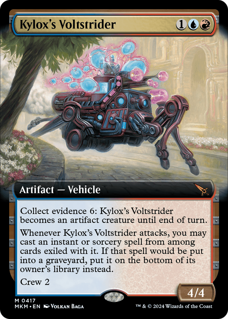 Kylox's Voltstrider (Extended Art) [Murders at Karlov Manor] | Game Master's Emporium (The New GME)