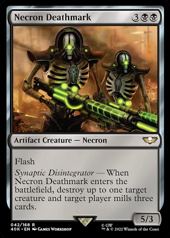 Necron Deathmark (Surge Foil) [Warhammer 40,000] | Game Master's Emporium (The New GME)