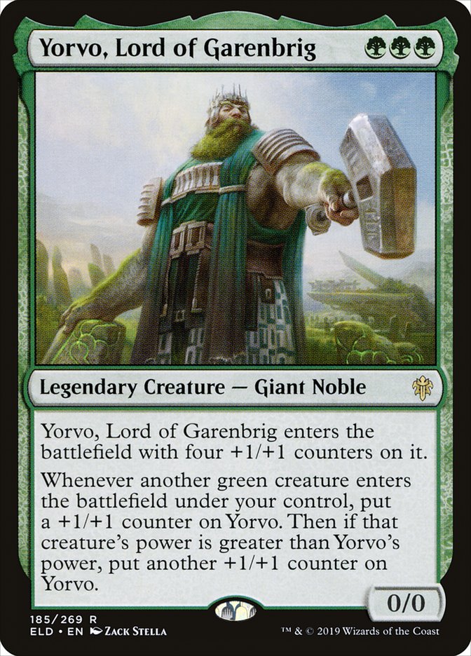 Yorvo, Lord of Garenbrig [Throne of Eldraine] | Game Master's Emporium (The New GME)