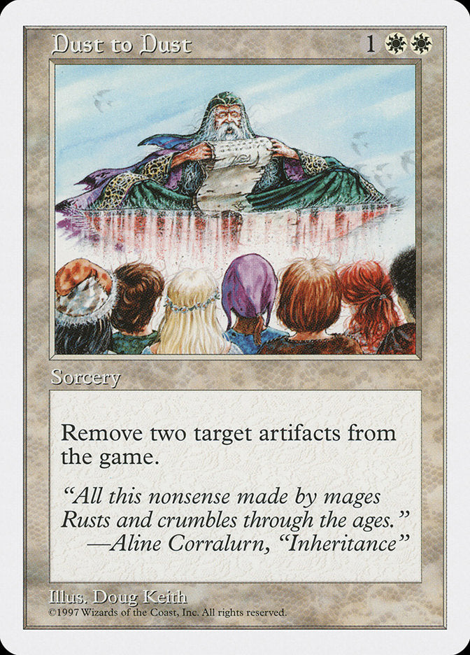 Dust to Dust [Fifth Edition] | Game Master's Emporium (The New GME)