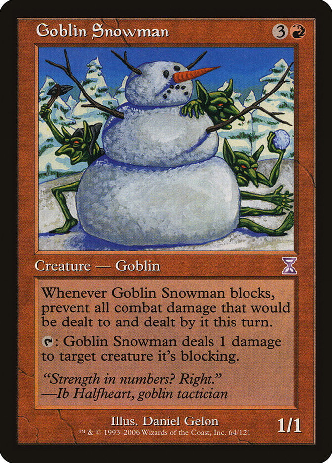 Goblin Snowman [Time Spiral Timeshifted] | Game Master's Emporium (The New GME)